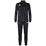 Kappa Salcio TKS Trainingsanzug, Herren, Schwarz/Weiß, Gr. L