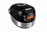 REDMOND RMC-90 RU | Multikocher mit russischem Menü | 5L Multicooker mit 45 Programmen, 3D-Heizsystem, Reiskocher, Slow Cooker, Dampfgaren, Anbraten & Backen