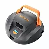 (2026 New) Coasteering Planet Poolroboter Akku, 120 Min. Laufzeit, Auto-Parking, 2,5 Std. Schnellladung, Dual-Motor Poolsauger für Pools bis 80 m², für Aufstellpools & Schwimmbecken mit ebenem Boden