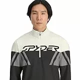 Spyder Paramount 1/2 Zip, Herren, Black-Escape, L