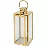 Laterne Gartenlaterne XXL Metall Windlicht Laternen Deko Kerzenhalter Kerzenleuchter Kerzenständerr für Innen Außen Outdoor Indoor Wohnzimmer Garten Balkon Gartenbeleuchtung