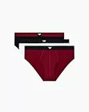 Emporio Armani Herren-Slips, Schwarz, S