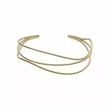 Skagen Edelstahlarmband für Damen, 61 mm x 49,5 mm Innenlänge