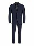 JACK & JONES Herren jprfranco Suite noos Business Anzug Hosen Set, Dark Navy, 52 EU