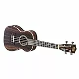 VOLT by Voggenreiter Ukulele Zebrano, Größe: Concerto, laminierte Decke Mahagoni, Griffbrett: Palisander, edle Lackierung, auffallenden Zebrano-Maserung, Länge: 600 mm, inkl. gefütterte Tasche