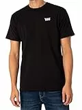 Vans Herren Mini-Script T-Shirt, Schwarz, L