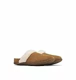 Sorel NAKISKA SLIDE II Hausschuhe für Damen, Braun (Camel Brown x Natural), 42 EU