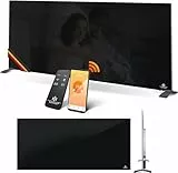 KESSER® Infrarotheizung 600W Glaskonvektor Glasheizung Energiesparend 2in1 Standgerät & Wandmontage Elektroheizung mit Erkennung Offener Fenster + Fernbedienung & App-Steuerung Thermostat Heizpaneel