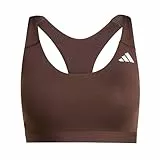 adidas Women's Optime Essentials Workout Medium Support Bra, Aurora Coffee, M