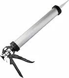 ToolSpace Kartuschenpresse 600ml Aluminium Silikonspritze für Schlauchbeutel Kartuschen Silikon Kartuschenpresse für gängige Kleb Dichstoffkartuschen Silikonpresse Acryl-Pistole geeignet für 280-310ml