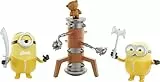 Mattel Minions GMF17 - Minions: Auf der Suche nach dem Mini-Boss, Kampfsport-Minions (ca. 16cm), bewegliche undinteraktive Actionfigur mit Kung-Fu-Zubehörteilen, tolles Geschenk, ab 4 Jahren