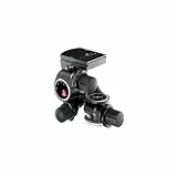 Manfrotto Junior Getriebeneiger mit Drehknöpfen, für Kamerastative, hoch präziser Kopf, Fotoausrüstung, Kamera, für Profi-Fotografen