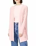 Amazon Essentials Damen Ultraleichter Relaxed Fit-Cardigan mit offener Vorderseite, Hellrosa, XS