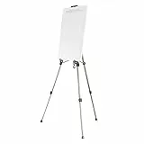 Walimex pro Staffelei M 52-155 cm, Leinwandstaffelei aus Aluminium inkl. Transporttasche, Feldstaffelei für Leinwand bis 74 cm, Leinwandstativ höhenverstellbar