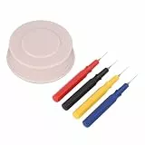 KIMISS Uhrenreparaturölerstift mit Ölbecher-Zubehörset – Professioneller Uhrenöler aus Kunststoff – Uhrmacher-Werkzeugset