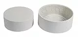 Rayher Silikon Gießform Schale Wichtelrand, 13,5 cm ø, Höhe 5 cm, zum Ausgießen mit Kreativ Beton, Art Resin Gießharz, Raysin-Gießpulver, Gießform Untersetzer, 36193000