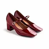 GIOSEPPO Damen Windham Plattform, Rot, 38 EU