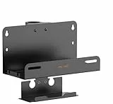 my wall Media Player Halterung – HZ53L, Montage an TV Ständern mit 35mm Rohr, Ablage für Steckdosenleiste, Halter für Streaming Box, IP TV Box, Gaming Konsolen, Fernseher Zubehör, belastbar bis 3 kg
