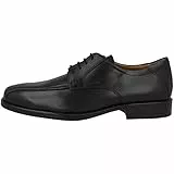 Geox Herren U Federico W Derby, Schwarz, 42 EU