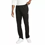 Champion Herrenhose, leichte Loungehose mit offenem Saum für Herren, Jersey-Hose (Normal- oder Übergroßen), Groß