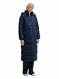 TOM TAILOR Denim Damen 1044826 Longstyle Puffer Mantel, 10668-Sky Captain Blue, XXL