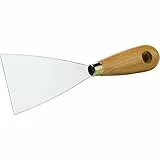 SCHULLER Malerspachtel mit ovalem Holzheft, breite 80 mm, 1 Stck, 50036