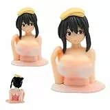 peiyee 2PCS Kanako Chest Shaking Anime Figure Ornaments,Anime Figuren Sexy,Q-Version Anime Figure Doll,Anime Figur Modell Statue Spielzeug,Home Auto Desktop Dekoration Sammlung Geschenke FüR Dekor