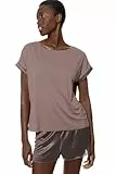 Mey Nachtwäsche Serie Pure Chic Damen Homewear-Oberteile Milk`n Coffee (XXL)