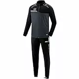 JAKO Herren Trainingsanzug Polyester Competition 2.0, anthrazit/schwarz, XL, M9118