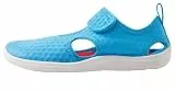 Reima Rantaan Junior Sandalen – Leichte Outdoorsandalen für Kinder – Wasserfreundlich und Schnelltrocknend – Flexibel mit Klettverschluss – Türkis Blau – Gr. 27 EU