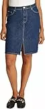 Tommy Hilfiger Damen Jeansrock Straight Ace Knielang, Blau (Ace), 42