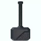 Tribe WOD Hammer Kettlebell 7-31kg / 15-70lb aus Gußeisen - Cross-Trainingsgeräte für Muskelaufbau, Cardio Fitness, Gewichte geeignet für Frauen & Männer