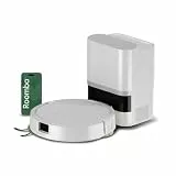 iRobot Roomba® 115 Combo Saug- und Wischroboter + AutoEmpty™ Dock, 15k Pa Saugleistung, Bürsten und Wischpad reichen, Navigation mit Clearview™ LiDAR, Weiß