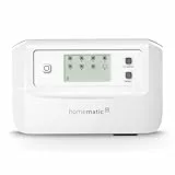 Homematic IP Fußbodenheizungscontroller – 8 Kanäle, motorisch, Smart Home, Digitale Steuerung Fußbodenheizung mit oder ohne App, Energie sparen, 161656A0