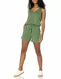 Amazon Essentials Damen Studio-Frottee-Einteiler, 9,0cm Beininnenlänge, Armeegrün, S