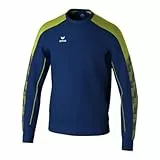 Erima Herren EVO Star Funktionelles Sweatshirt (1072420), New Navy/Lime, M