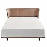Bedsure Spannbettlaken 180x200cm Boxspringbett Topper - Polyester Mikrofasermaterial Bettlaken 180x200 cm für Matratzenhöhe bis 30 cm, Weiches Spannbetttuch Leintuch, Weiß