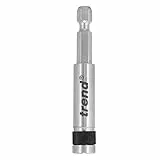 Trend Snappy 66mm Mikro-Durchmesser Magnetischer Bit-Halter, 25mm Bit-Halter mit Spannvorrichtung, Centrotec-kompatibel, SNAP/BH/M