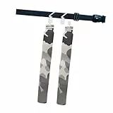 Football Belt Flags, Schule Flaggen Fußballgürtel Set Verstellbar, Fußballgürtel und Flaggen, Rugby Tackle Tag Gürtel und 2 Flaggen für Kinder, Erwachsene, Jugendliche, Farbenfrohes Grau