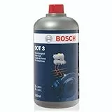Bosch Bremsflüssigkeit DOT 3, 1 L - für Fahrzeuge vor Baujahr 2000 - nicht für ABS und ESP Bremsen empfohlen