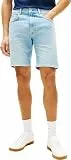 Tommy Hilfiger Herren Jeans Shorts Denton Heron Blue Straight Leg, Blau (Heron Blue), 33W