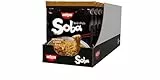 Nissin Soba Bag – Japanese Curry, 9er Pack, Wok Style Instant-Nudeln japanischer Art mit Curry-Sauce und Gemüse, schnell in der Pfanne zubereitet, asiatisches Essen, vegetarisch (9 x 111 g)