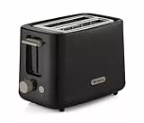 Toaster 750W 7 Liv Zangen Edelstahl - Schwarz, Dunkelblau