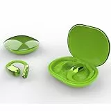 OYIB Bluetooth 5.4 Stereo Kopfhörer mit Bass und Noise Cancelling Mikrofon, Open Ear Kopfhörer mit Ohrbügel, Deep Green