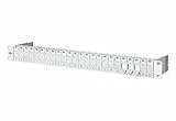 METZ CONNECT 130920-00-E 1U Anschlussschacht (10 Gigabit, RJ-45, Grau, 1U, -40-70 °C)