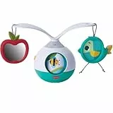 Tiny Love 2-in-1 Tummy Time Musik Mobile 360° drehbar, Licht & Elektronik, 3 Musik- & Geräuschmodi, Meadows Days