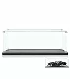 icuanuty Acryl Vitrine Kompatibel mit Lego Technic Fast and Furious Charger R/T Auto 42231 Display Case, Staubgeschützte Aufbewahrung und Organisation Vitrine, 45x20x17 cm (Nur Schaukasten)