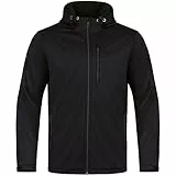JAKO Herren Softshelljacke Premium, Schwarz, M