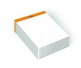 Rhodia 194045C - Memoblock N°11 Rhodiatime, DIN A7 7,5x10,5 cm, Dot Lineatur, 240 Blatt, 80g, kompakt und praktisch, Orange, einzeln eingeschweißt, 1 Stück