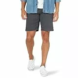 Lee Herren Extreme Motion Flat Front Shorts, Dunkelgrau, 56